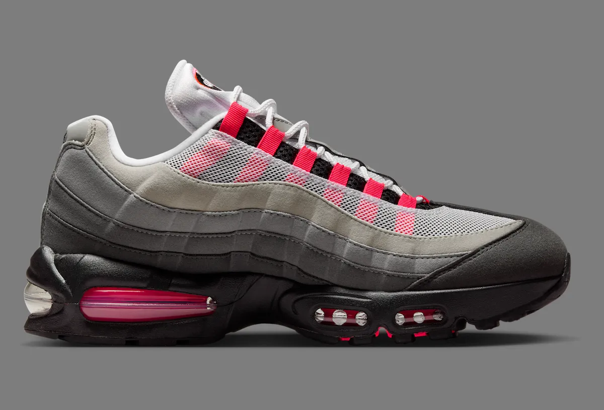 Nike Air Max 95 OG “Solar Red” 2025年10月10日重磅回归,30周年献礼之作