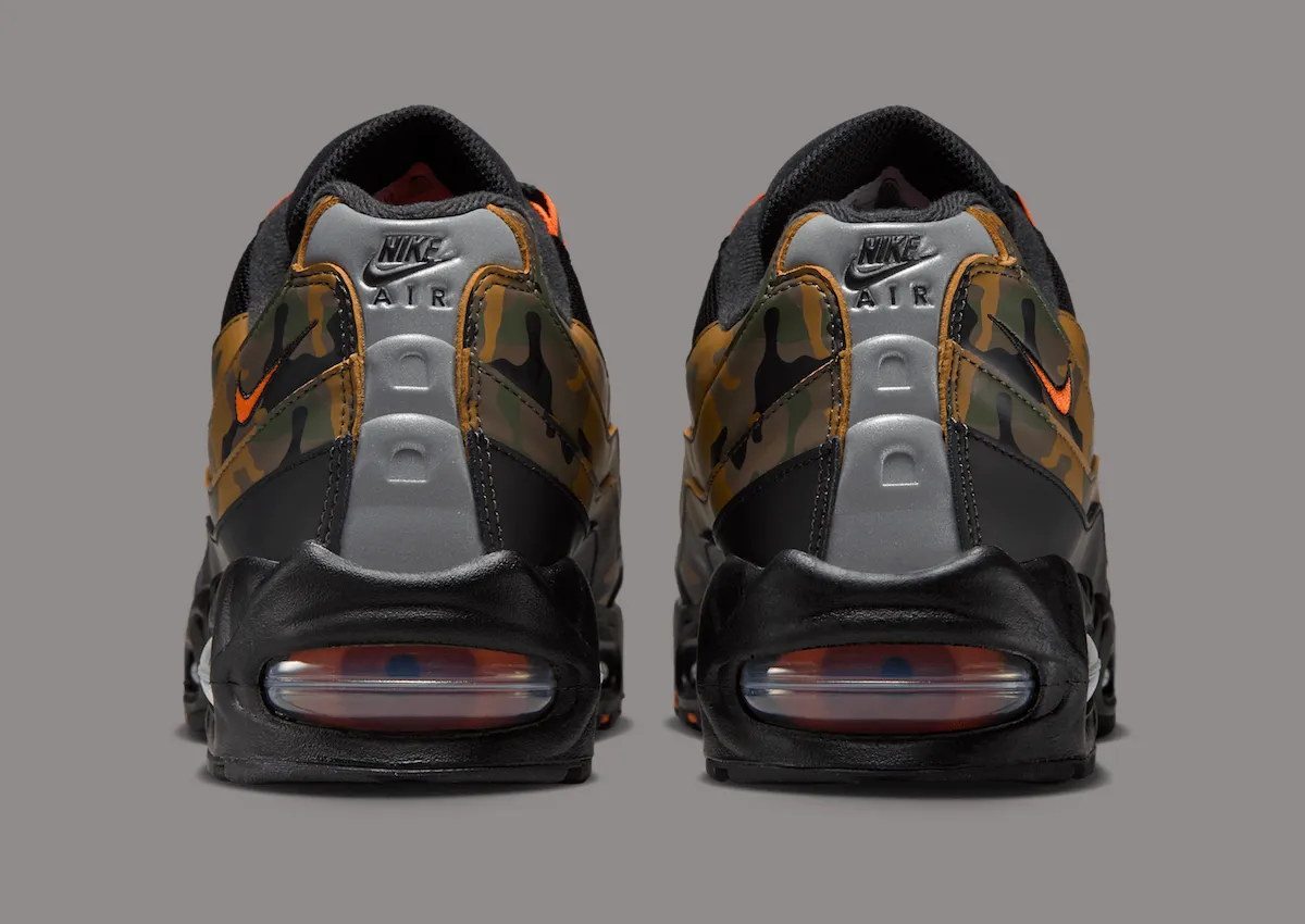 Nike Air Max 95 “Green Camo” “绿色迷彩”2025年9月发售,军事风重塑经典