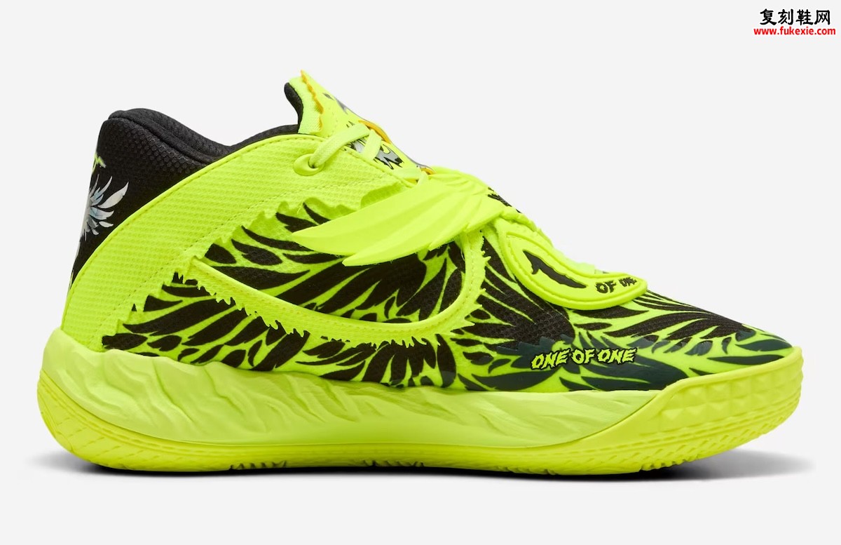 PUMA MB.05 “Voltage” 「电光」配色10月10日发售，颠覆性花卉设计重塑签名篮球鞋