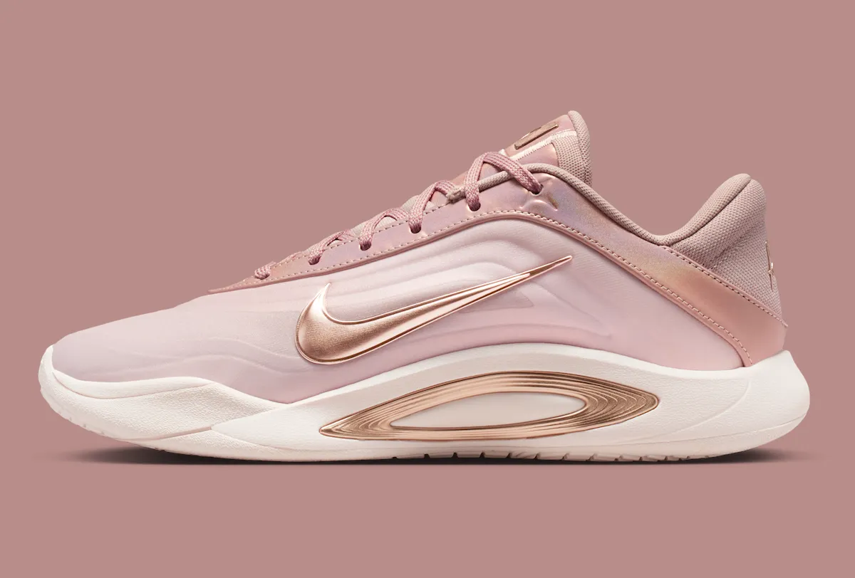 Nike A’One “Stone Mauve”石槿紫”配色官方图释出：以极致内敛美学重塑女子签名篮球鞋新标杆