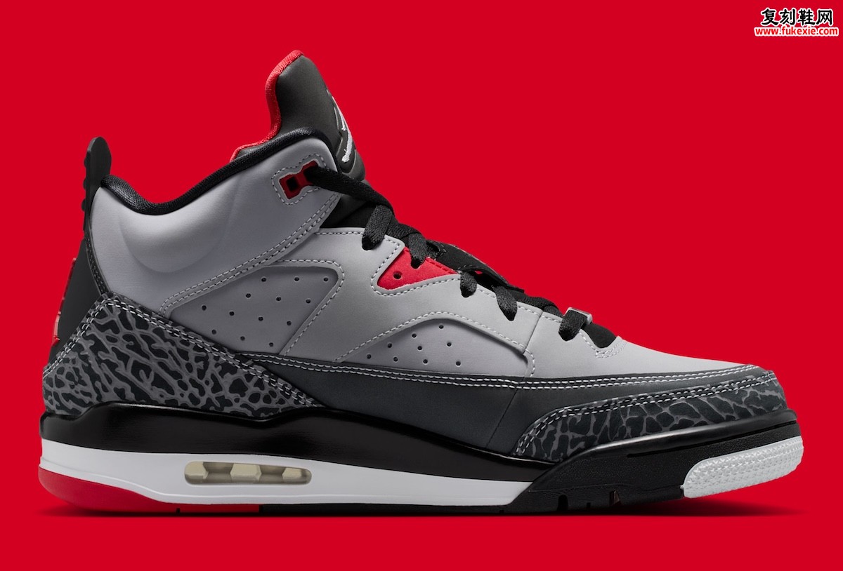 火星之子的水泥灰新衣：Jordan Son of Mars Low 带着爆裂纹与火红细节重返2026夏季