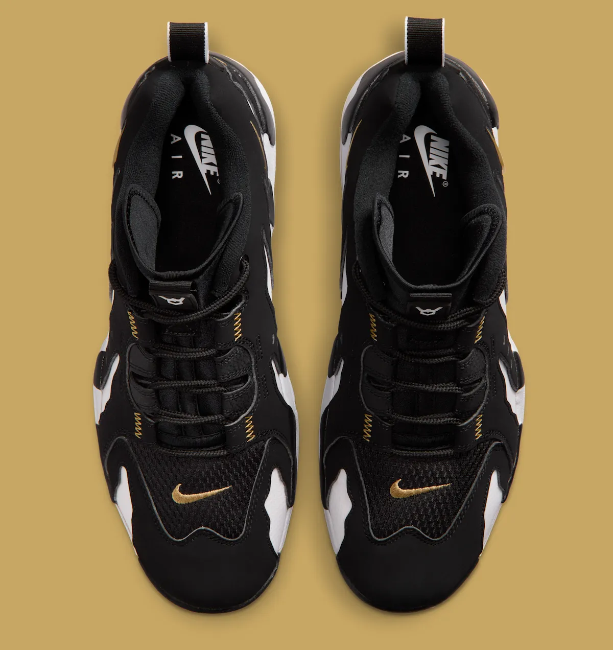 Nike Air DT Max 96 Low黑金配色5月22日SNKRS发售，保留可视Air Max单元与爪痕面板开启低帮新时代