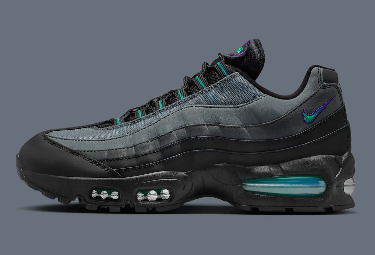 Nike Air Max 95 OG Big Bubble “Black Grape” “黑葡萄”配色2026年春季登场