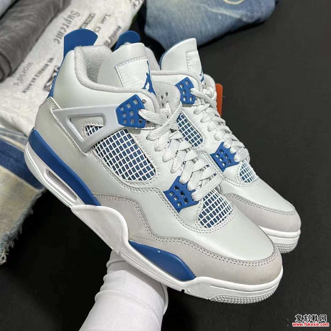 AIR JORDAN 4“军蓝”将于2024年5月回归 货号：FV5029-141