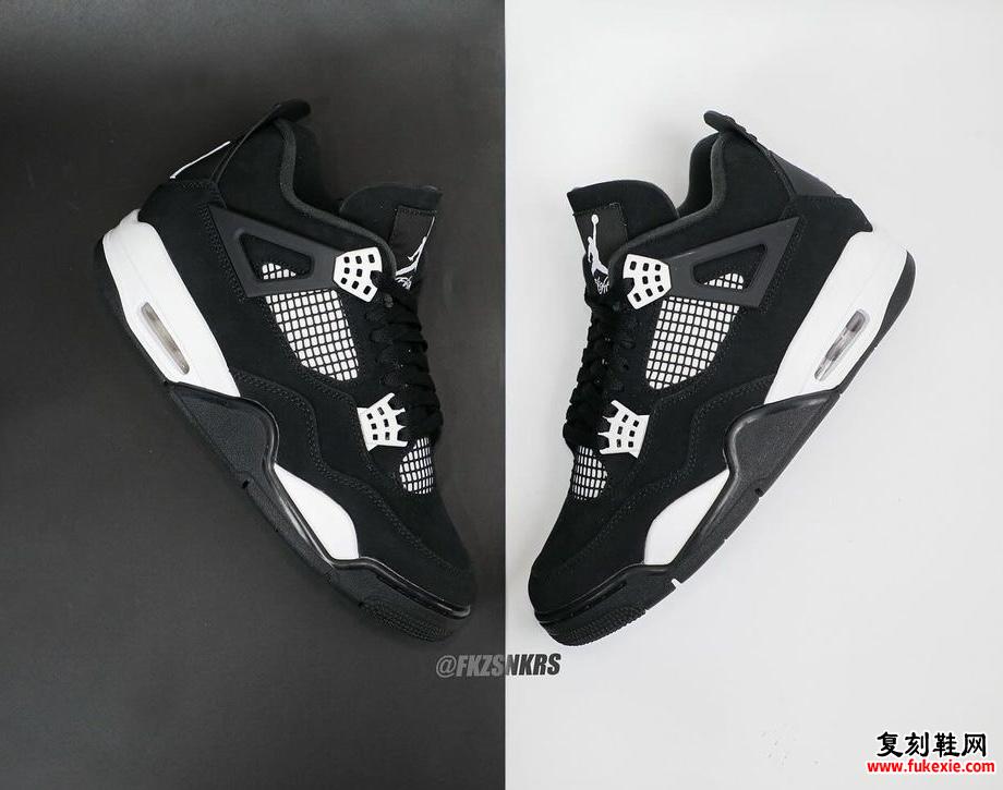 AIR JORDAN 4 “WHITE THUNDER” 将于 2024 年 8 月发布 货号：FQ8138-001