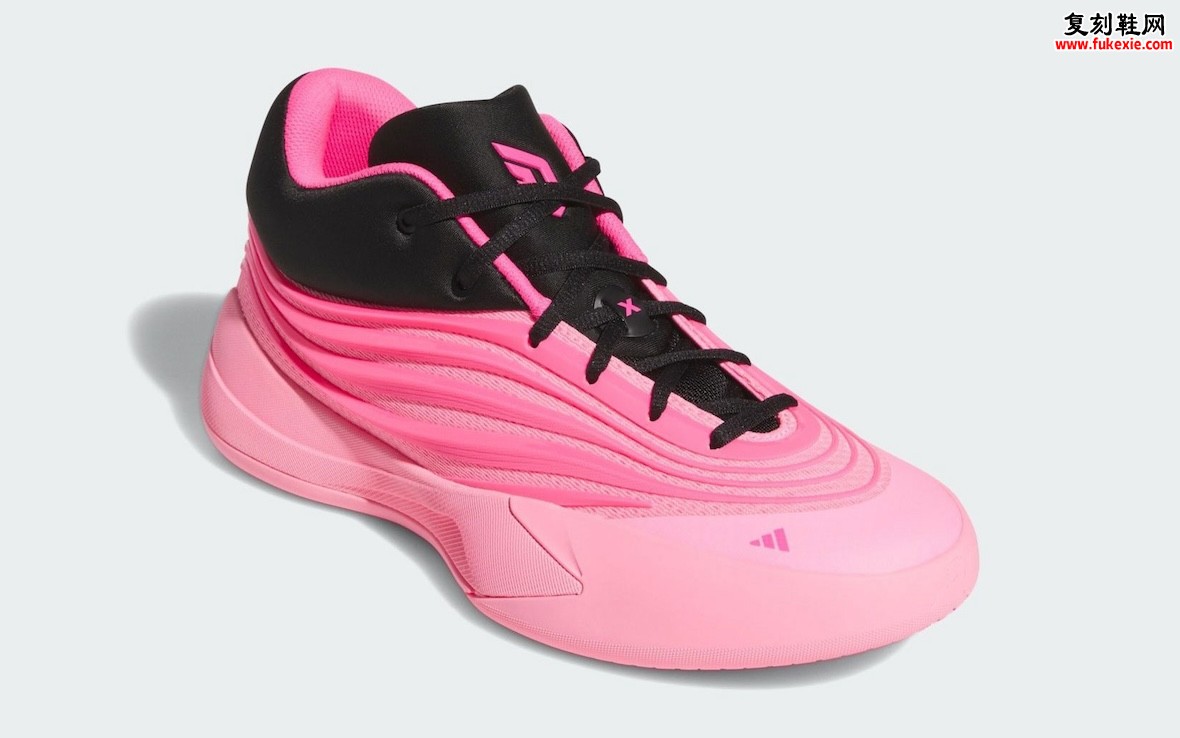 adidas Dame 10 “Beam Pink”“光束粉”11月1日炸场登场，用高饱和色彩诠释球场统治力