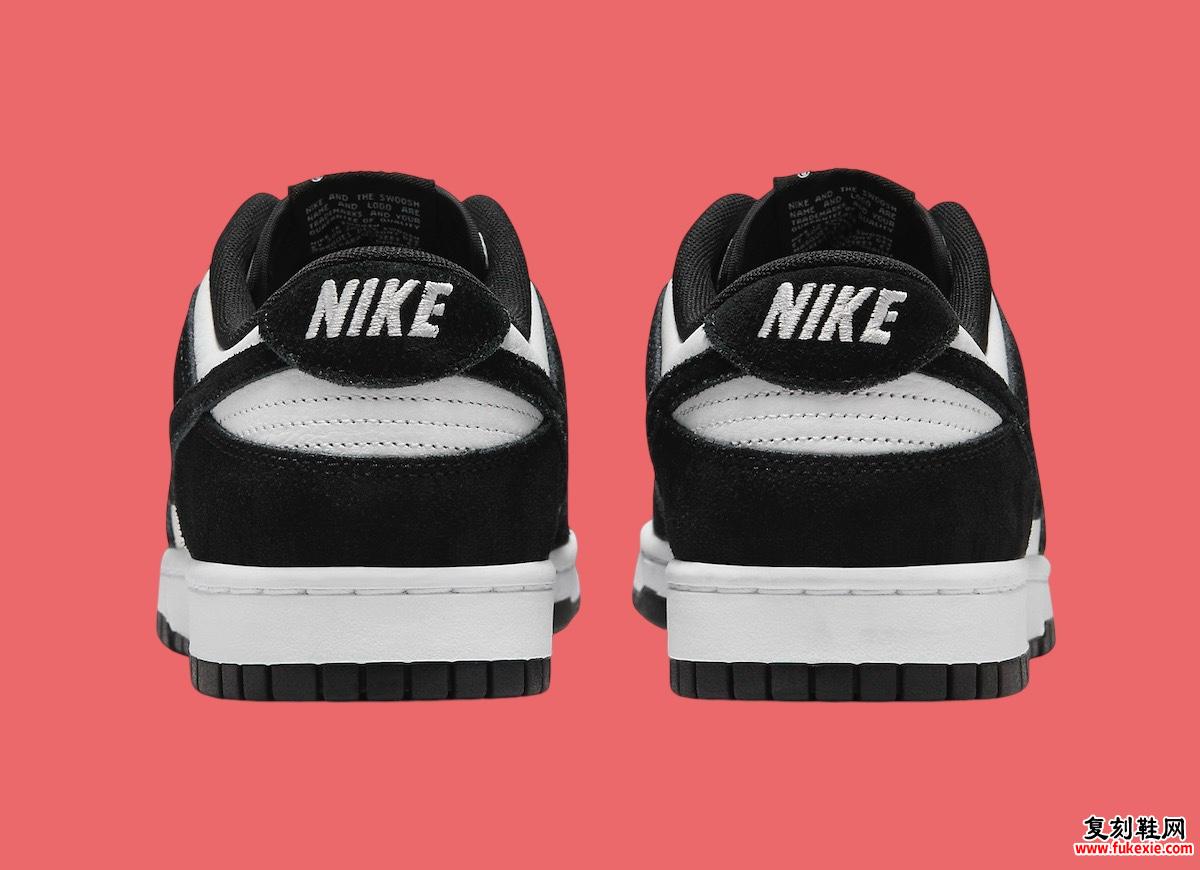 NIKE DUNK LOW “SUEDE PANDA” 2024 年夏季发售 货号:FQ8249-100