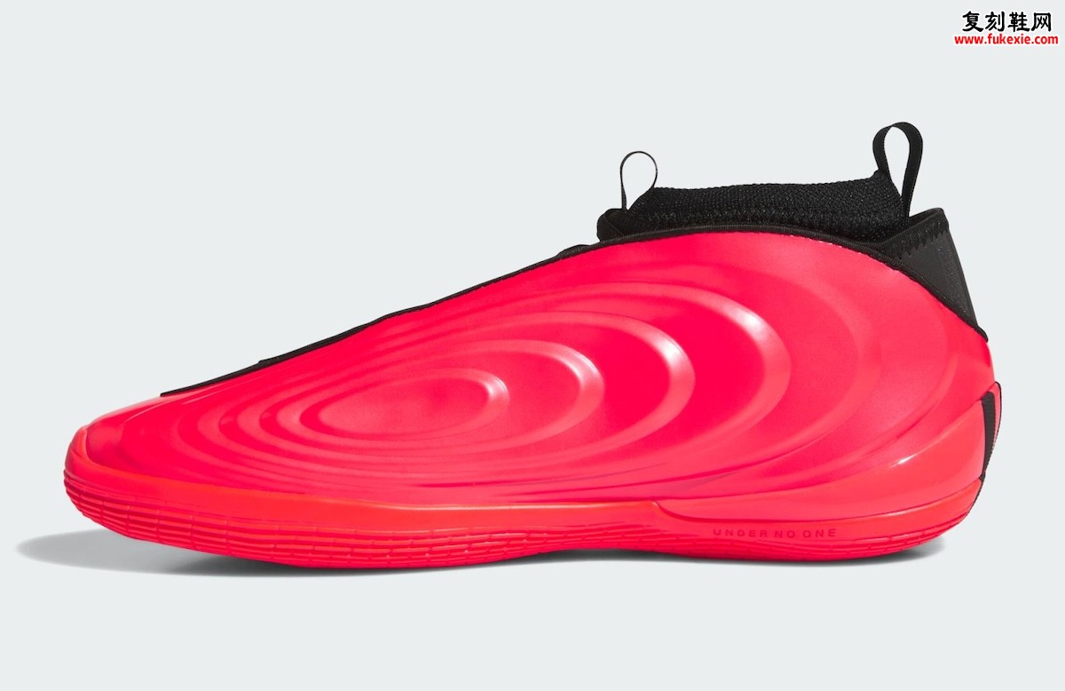 adidas Harden Vol. 10 “Red/Black” 糖果红配色2026秋季发售：高光壳状鞋面与全掌Boost科技加持