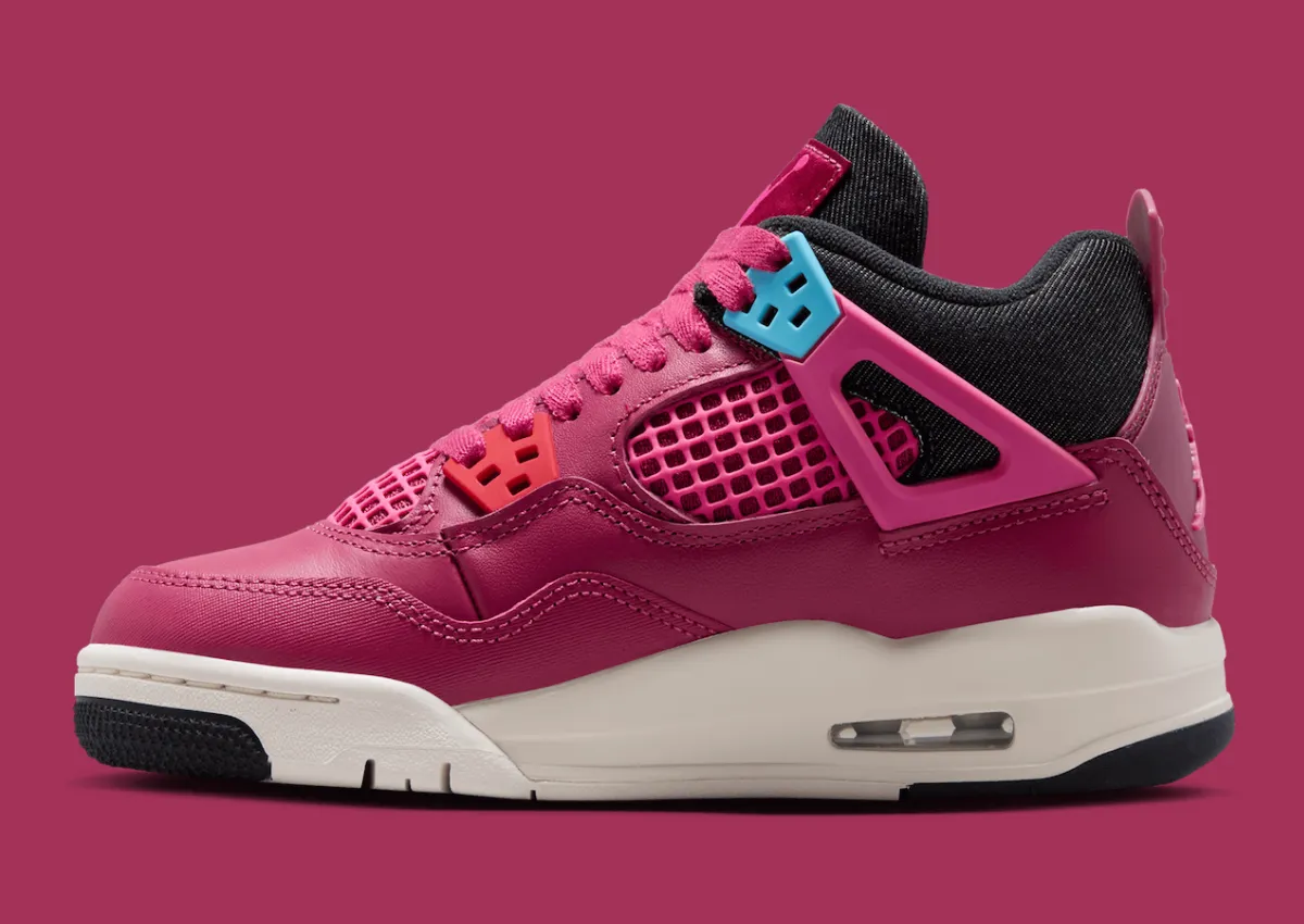 Air Jordan 4 “甜菜根”配色2026年7月2日全童码发售:甜美粉红与丹宁质感碰撞插图1 Air Jordan 4 “甜菜根”配色2026年7月2日全童码发售:甜美粉红与丹宁质感碰撞