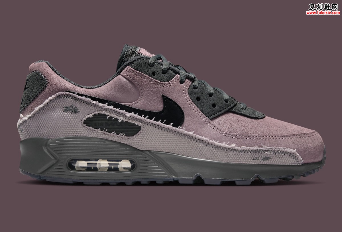 Nike Air Max 90 “Light Violet Ore” “淡紫矿石”配色2026春季亮相：以麂皮质感与磨损细节诠释低调成熟美学