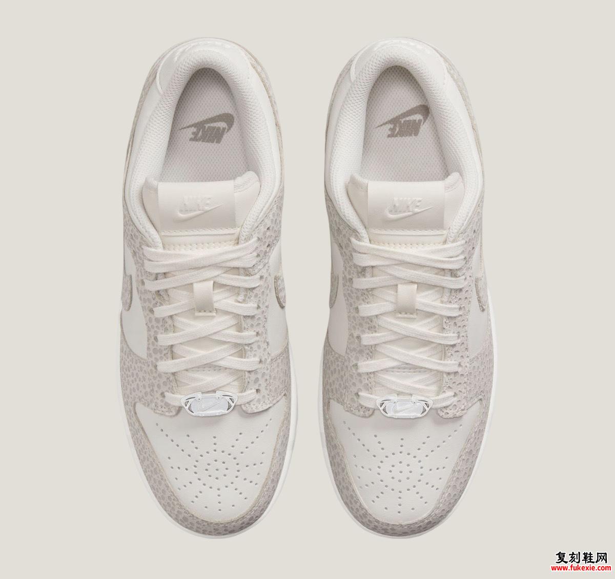 NIKE DUNK LOW SAFARI “PHANTOM” 将于 2024 年秋季发售 货号： FV6516-001