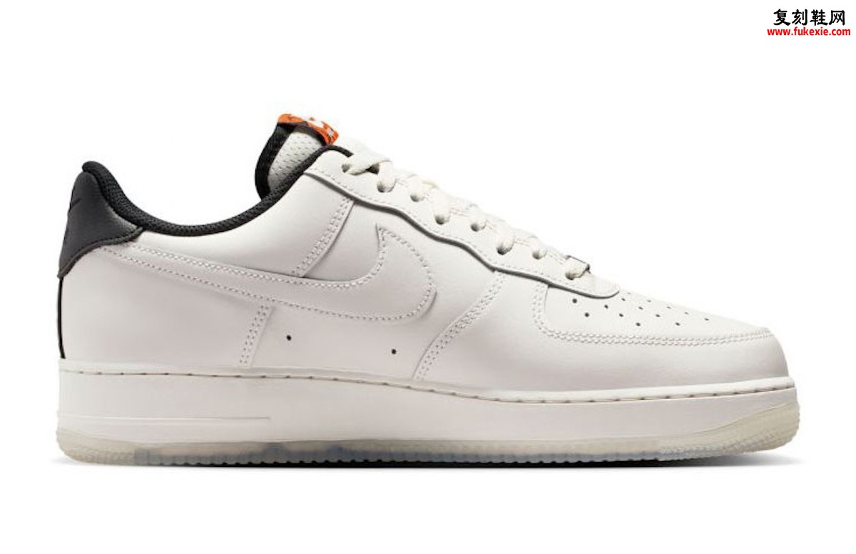 NBA x 耐克空军一号低帮「幻影」配色 透明外底暗藏联盟标志演绎极致低调致敬