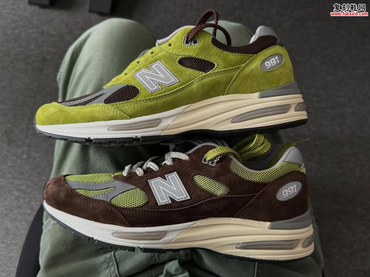 Daniëlle Cathari x New Balance 991v2 “Reverse Matcha” 丹妮尔×新百伦991v2“反向抹茶”将袭