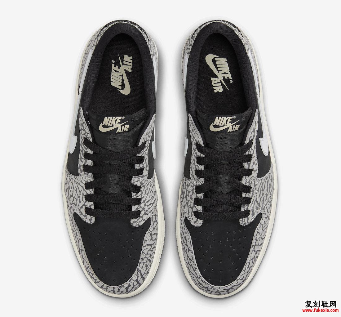 AIR JORDAN 1 LOW OG “BLACK CEMENT” 6 月 24 日发售 值得期待