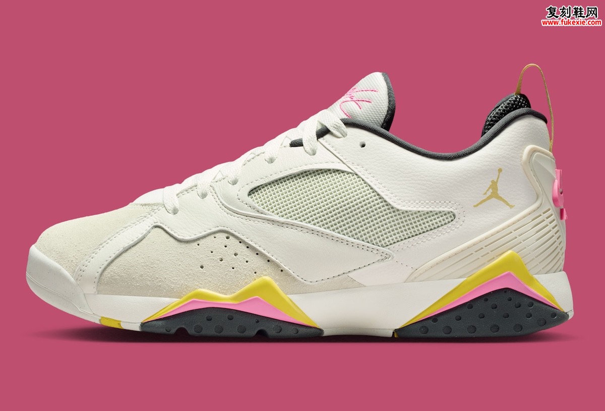 乔丹MVP 92「粉红柠檬」2026年春季发售 AJ7设计基因融合休闲风尚
