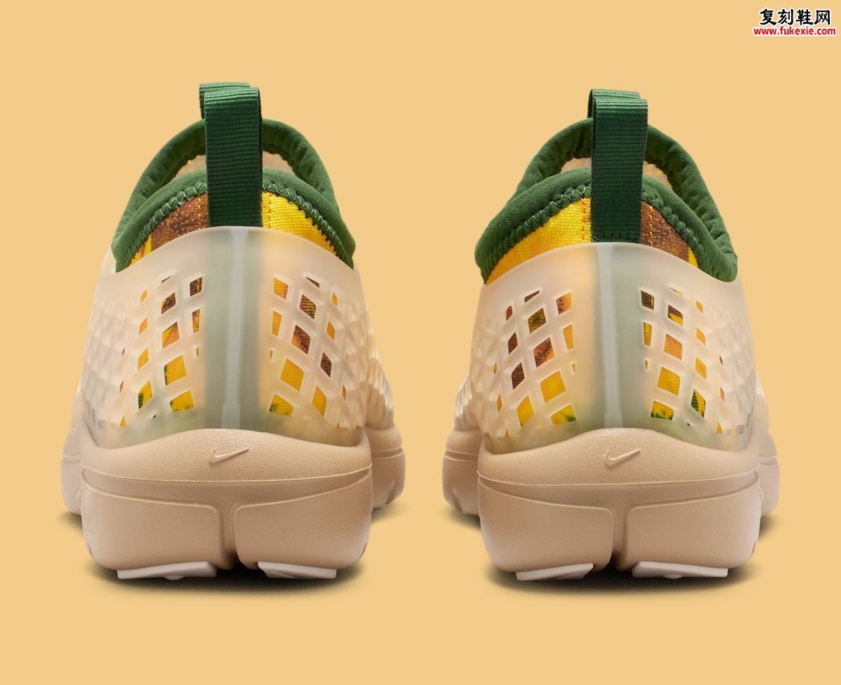 向日葵花卉印花透气网面可拆卸透明外笼双形态穿搭 Nike Rejuven8 Run Sunflowers 女性休闲鞋