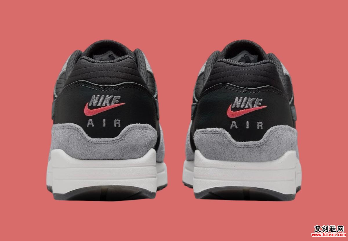 NIKE AIR MAX 1 '87 PRM“深烟灰色”现已上市(2024 年 8 月)货号:HJ9292-070