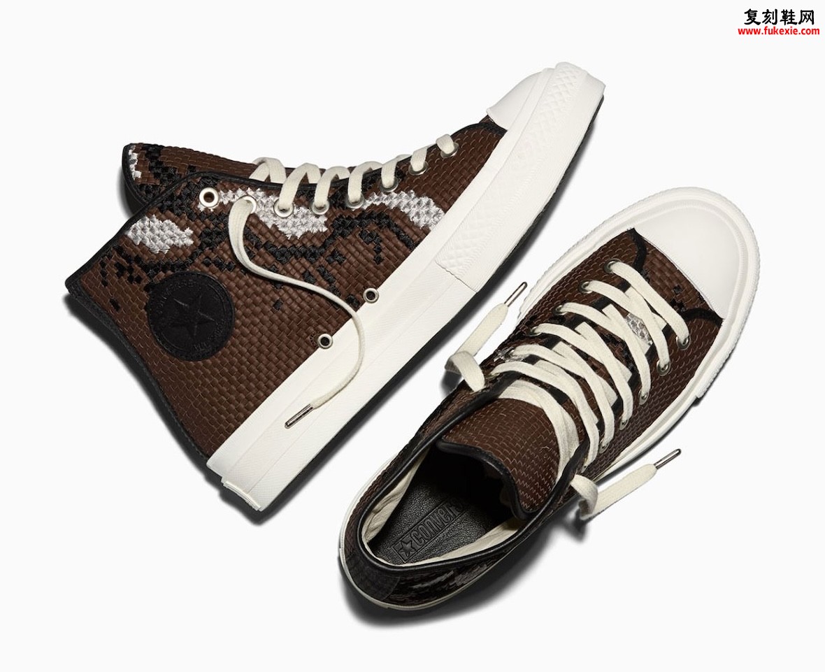 手工编织意大利皮革Converse First String顶级支线回归，Nike Air气垫配Vibram外底加持