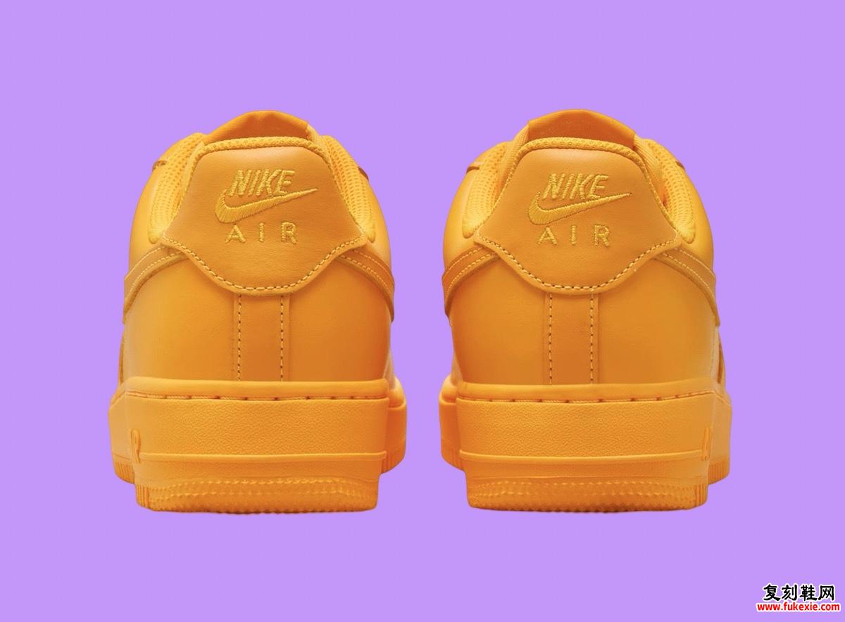 NIKE AIR FORCE 1 LOW “LASER ORANGE” 2024 年夏季发售 货号：HJ7324-845