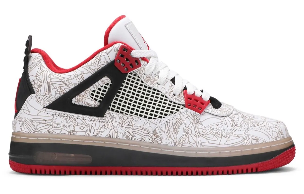 Air Jordan Fusion 4 Premier “White Laser”乔丹 Fusion 4 白激光配色2010年发售