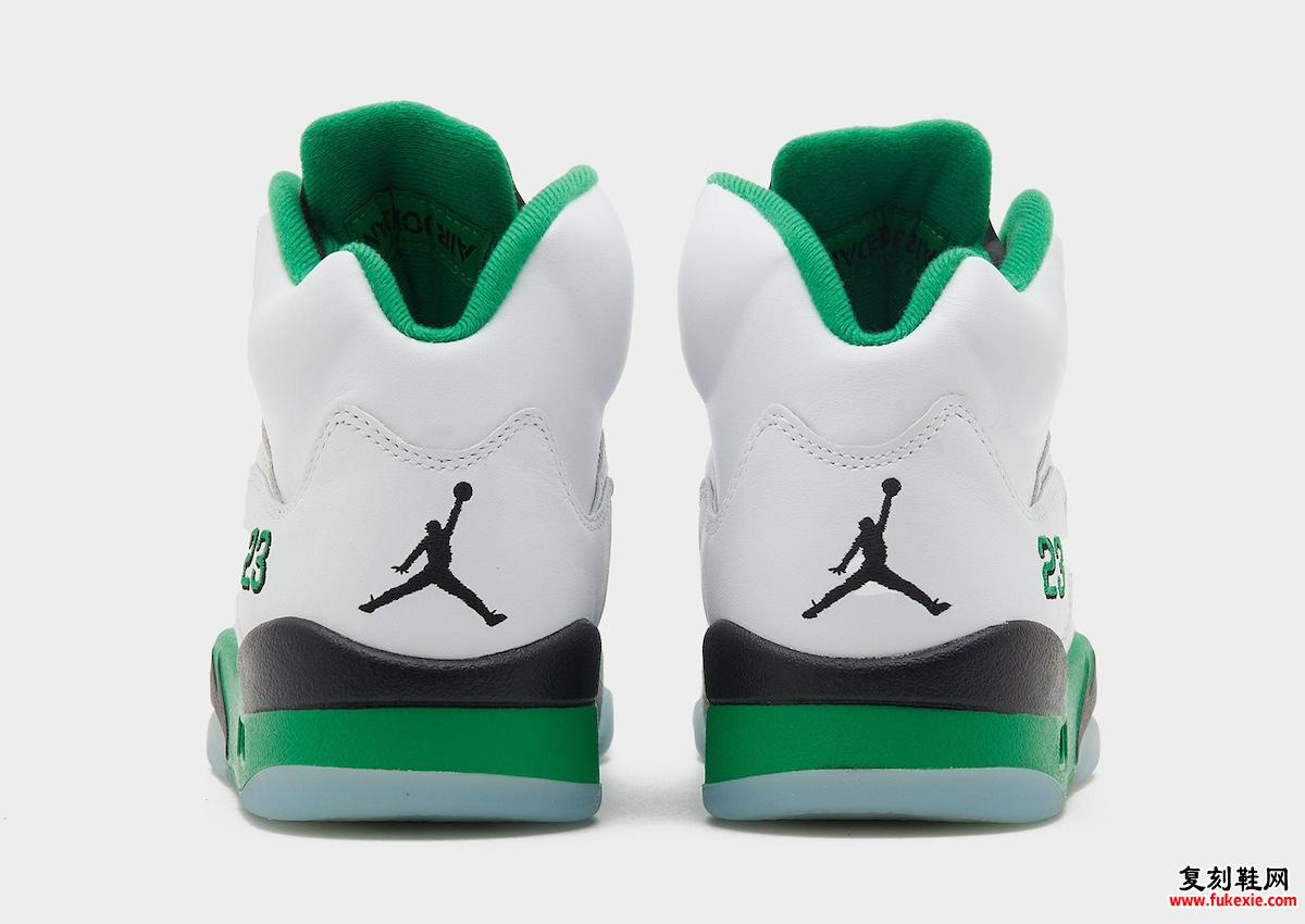 AIR JORDAN 5 “LUCKY GREEN” 将于 2024 年 2 月发布 货号：DD9336-103