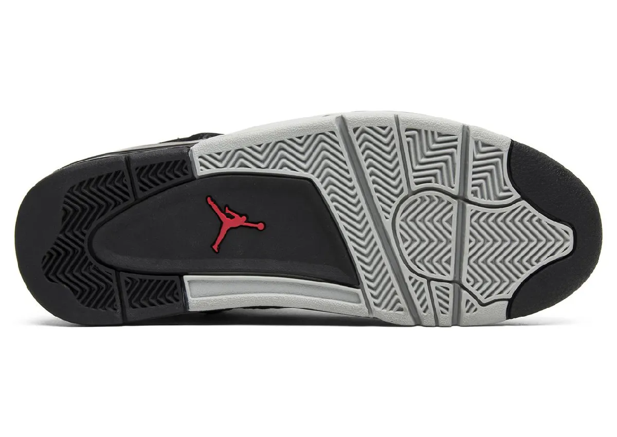 Air Jordan 4 Black Laser全黑奢华皮革搭配烈焰红细节点缀与激光蚀刻 2027年2月首次复刻