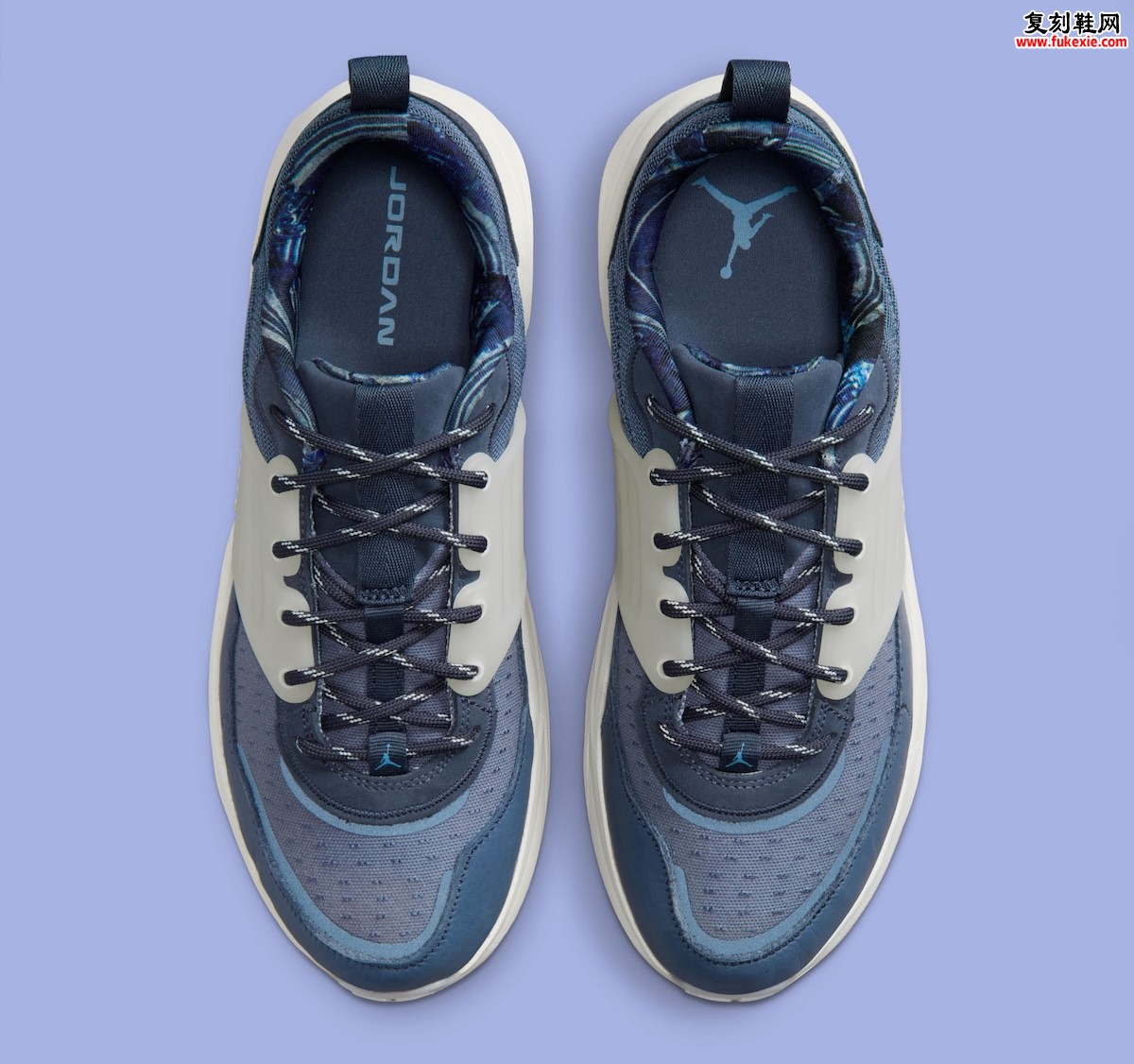 跨界焕新材质升级：Jordan Trunner O/S“扩散蓝”训练鞋2026年夏季登场