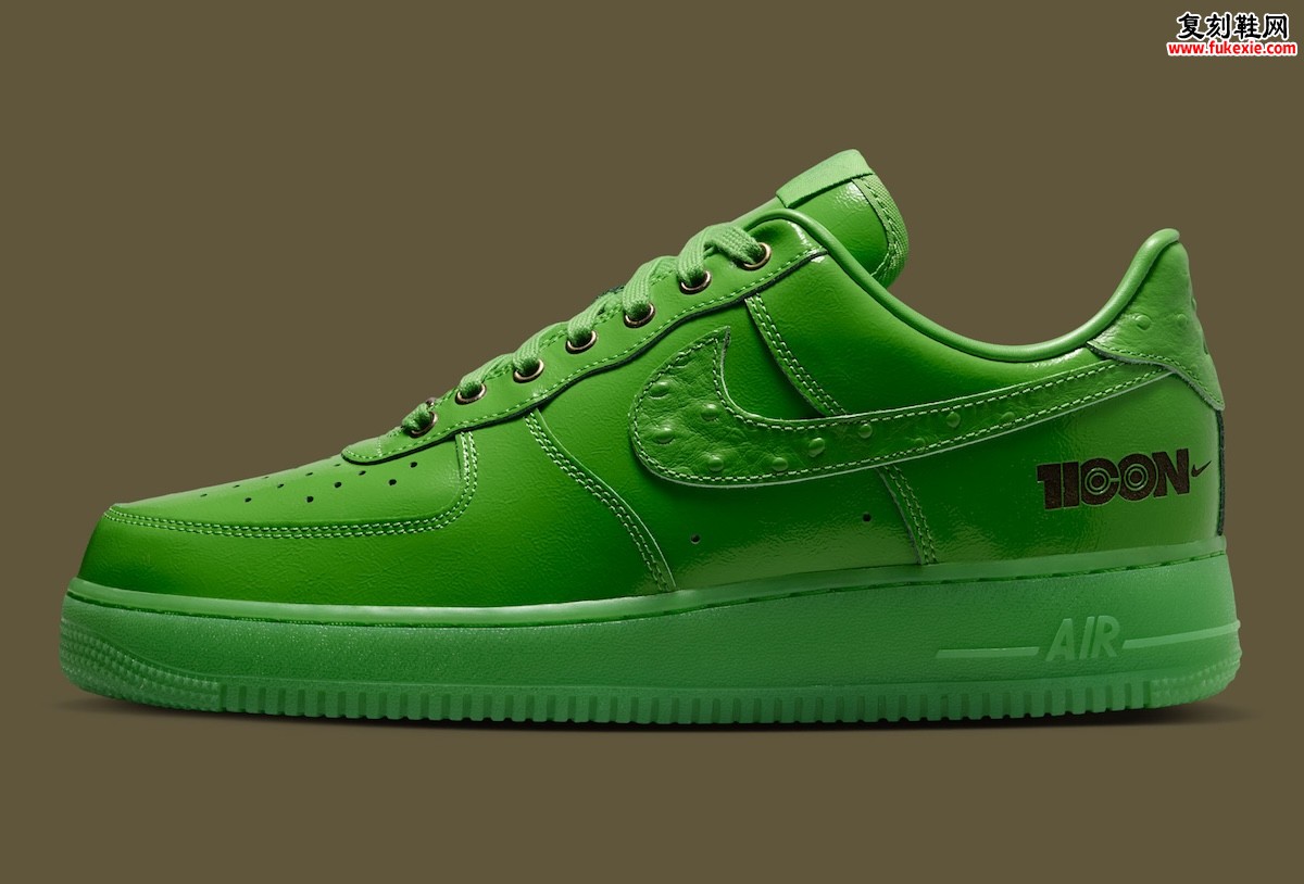 Nike Air Force 1 Low LX “Icon”青苹果鸵鸟皮夏季登场:独家细节评测与发售详情插图1 Nike Air Force 1 Low LX “Icon”青苹果鸵鸟皮夏季登场:独家细节评测与发售详情