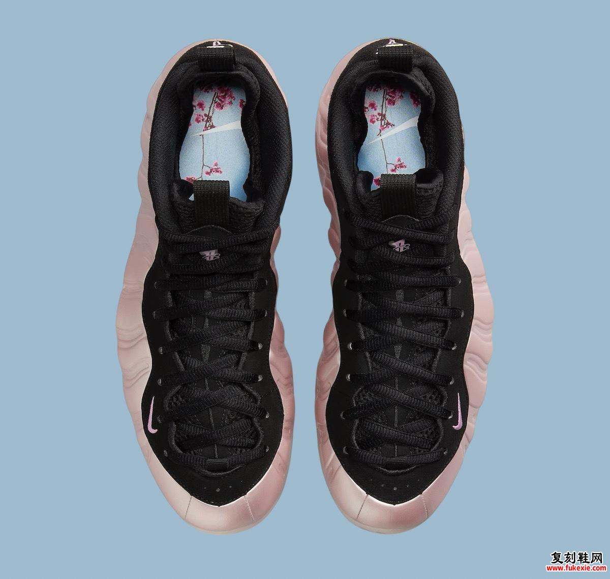 NIKE AIR FOAMPOSITE ONE DMV “CHERRY BLOSSOM” 将于 2024 年发布 货号：HJ4187-001
