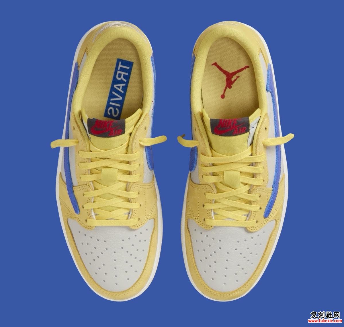 TRAVIS SCOTT X AIR JORDAN 1 LOW OG “CANARY” 将于 2024 年 5 月发售