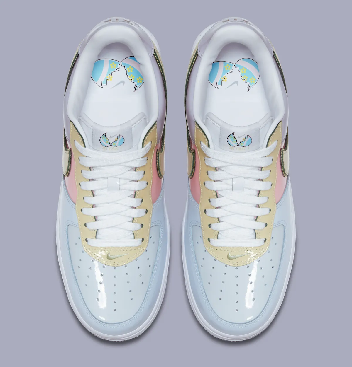 Nike Air Force 1 Low “Easter Egg” 2027 再度回归:时隔十年,漆皮彩蛋经典配色春季发售插图2 Nike Air Force 1 Low “Easter Egg” 2027 再度回归:时隔十年,漆皮彩蛋经典配色春季发售