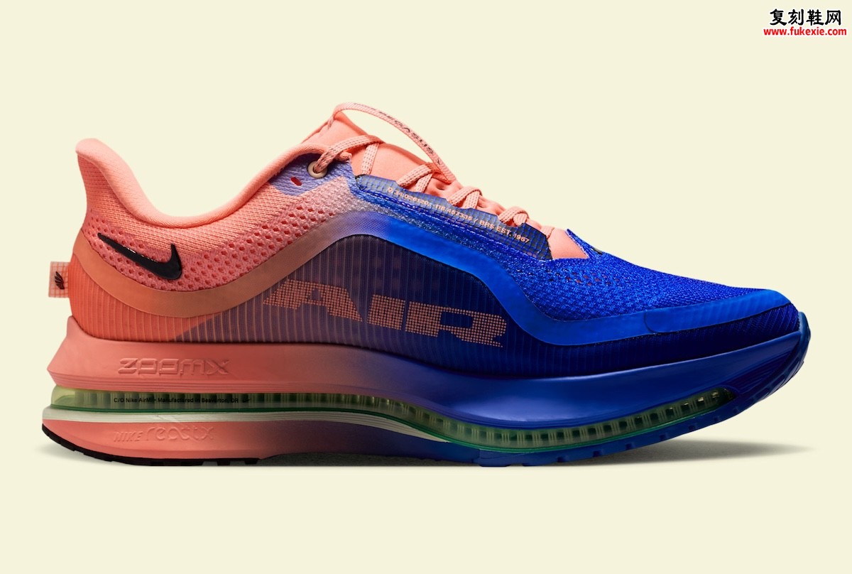 Nike Pegasus Premium “Racer Blue/Atomic Pink” 竞速蓝原子粉分割撞色,2026年7月1日发售插图2 Nike Pegasus Premium “Racer Blue/Atomic Pink” 竞速蓝原子粉分割撞色,2026年7月1日发售