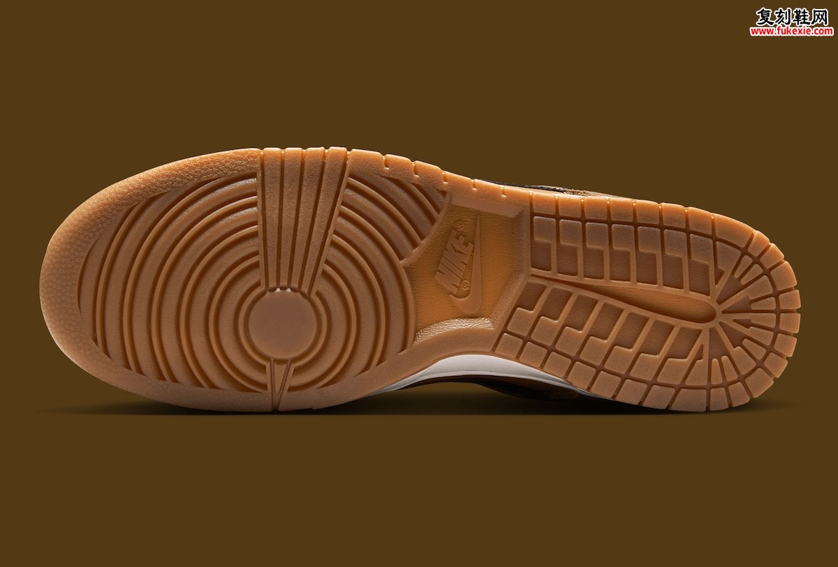 棕调当道!Nike Dunk Low SE「赭石棕」秋日低调登场,125美元静水深流