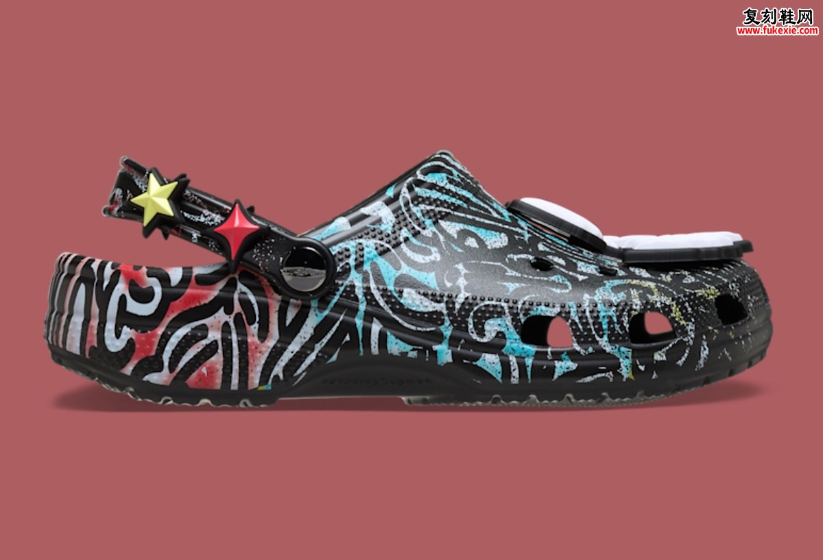 Slawn联名Crocs洞洞鞋11月发售 涂鸦艺术与街头文化的完美融合