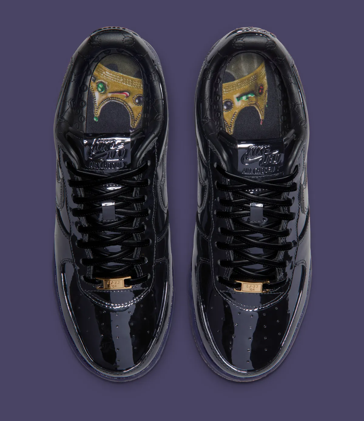 LeBron James x Nike Air Force 1 “NYC” (Black Patent) 勒布朗·詹姆斯联名Nike空军一号“纽约黑金”限量款即将发售