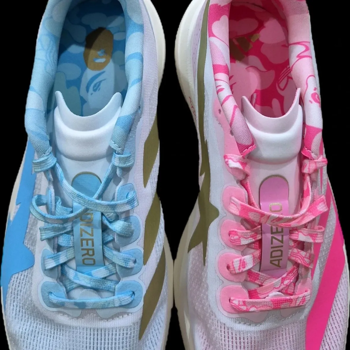 BAPE联乘阿迪达斯Adizero EVO SL迷彩不对称鸳鸯跑鞋将于六月一日正式发售定价二百美元街头潮流注入竞速基因