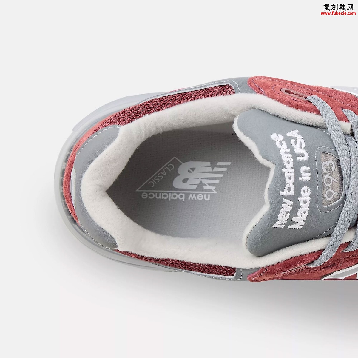 New Balance 993 ‘Burgundy’酒红麂皮美产复古跑鞋2026夏季发售，定价200美元
