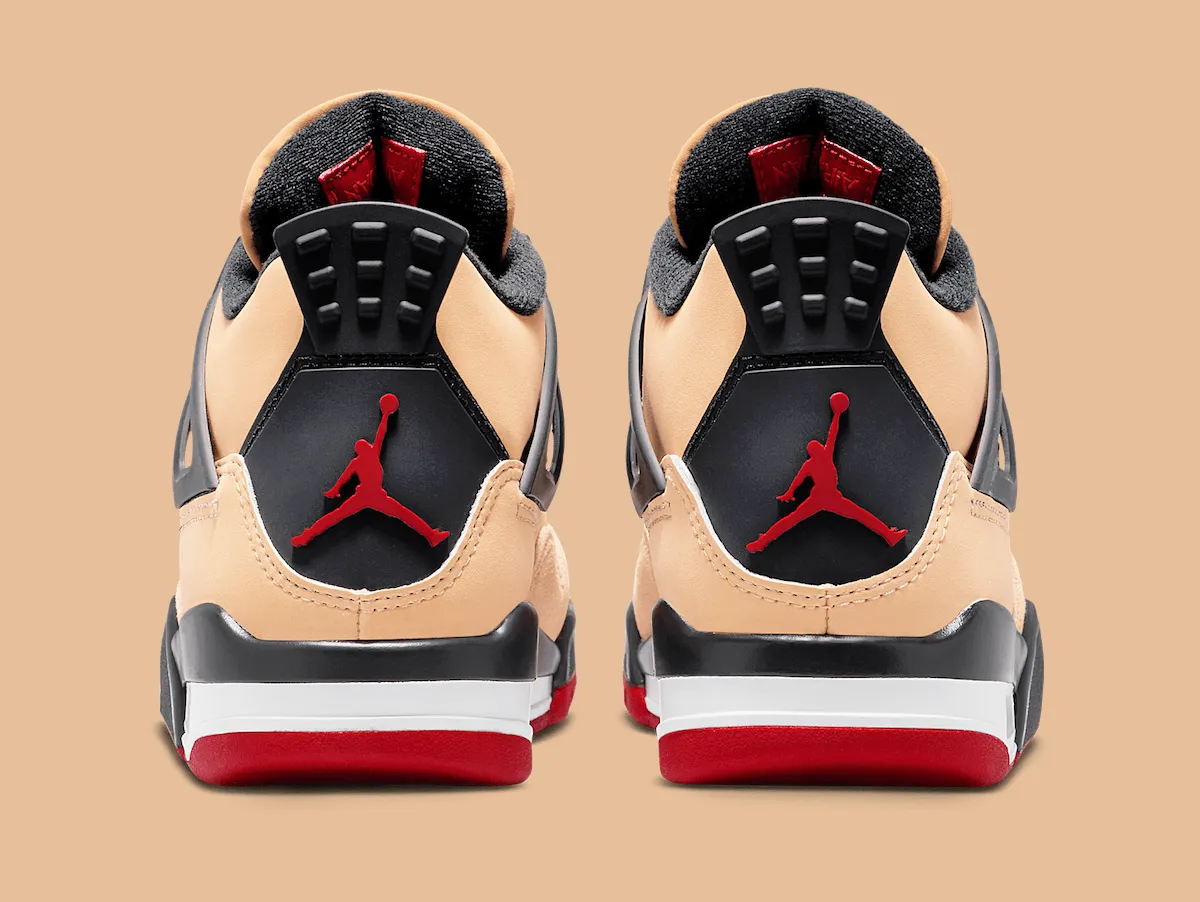 披萨香气入魂！AIR JORDAN 4“PIZZA”大童款「红白桌布」8月1日火热出炉
