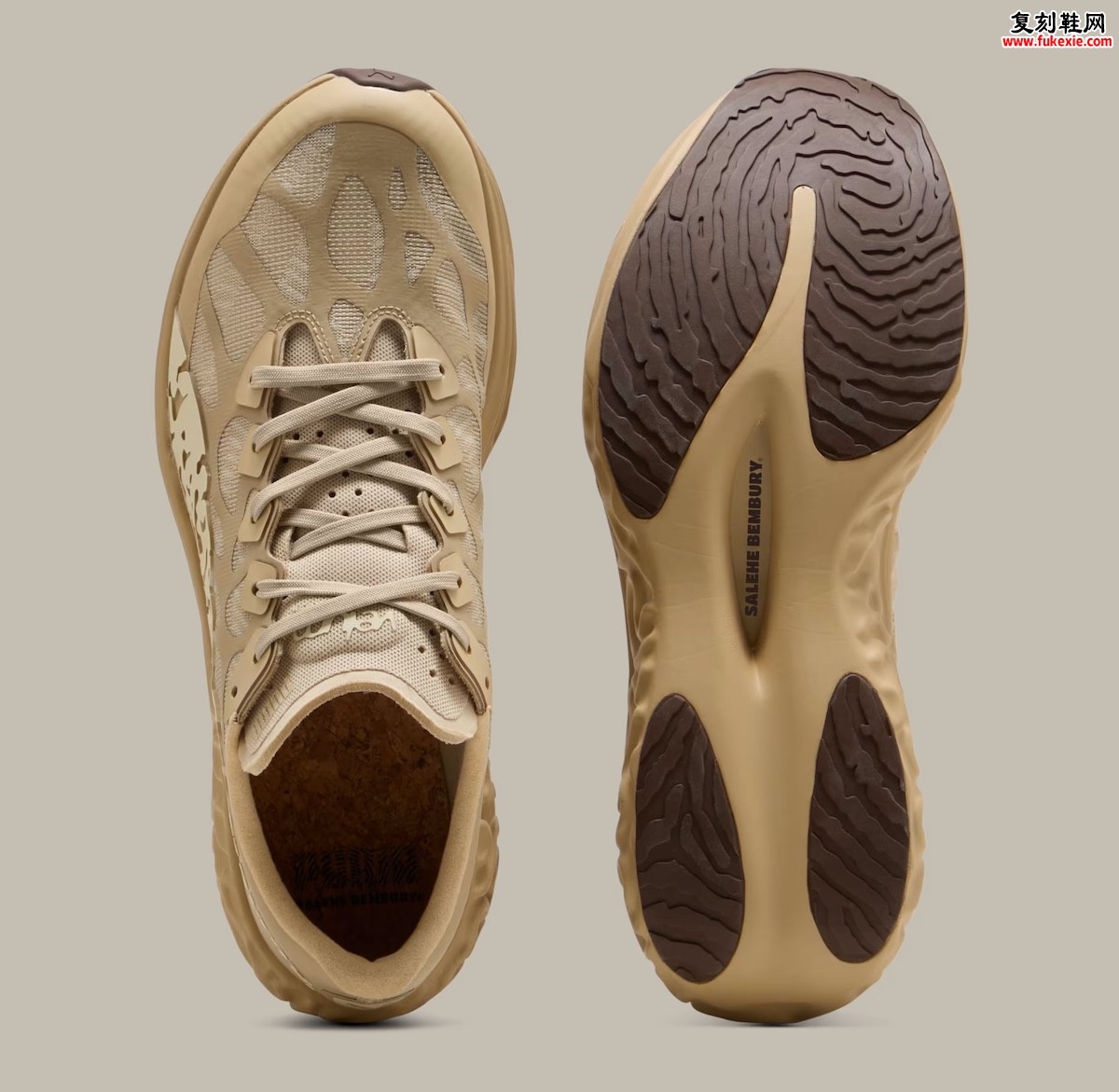 Salehe Bembury x PUMA Velum NITRO 秋田犬配色发售日期定了,棕调质感拉满插图5 Salehe Bembury x PUMA Velum NITRO 秋田犬配色发售日期定了,棕调质感拉满