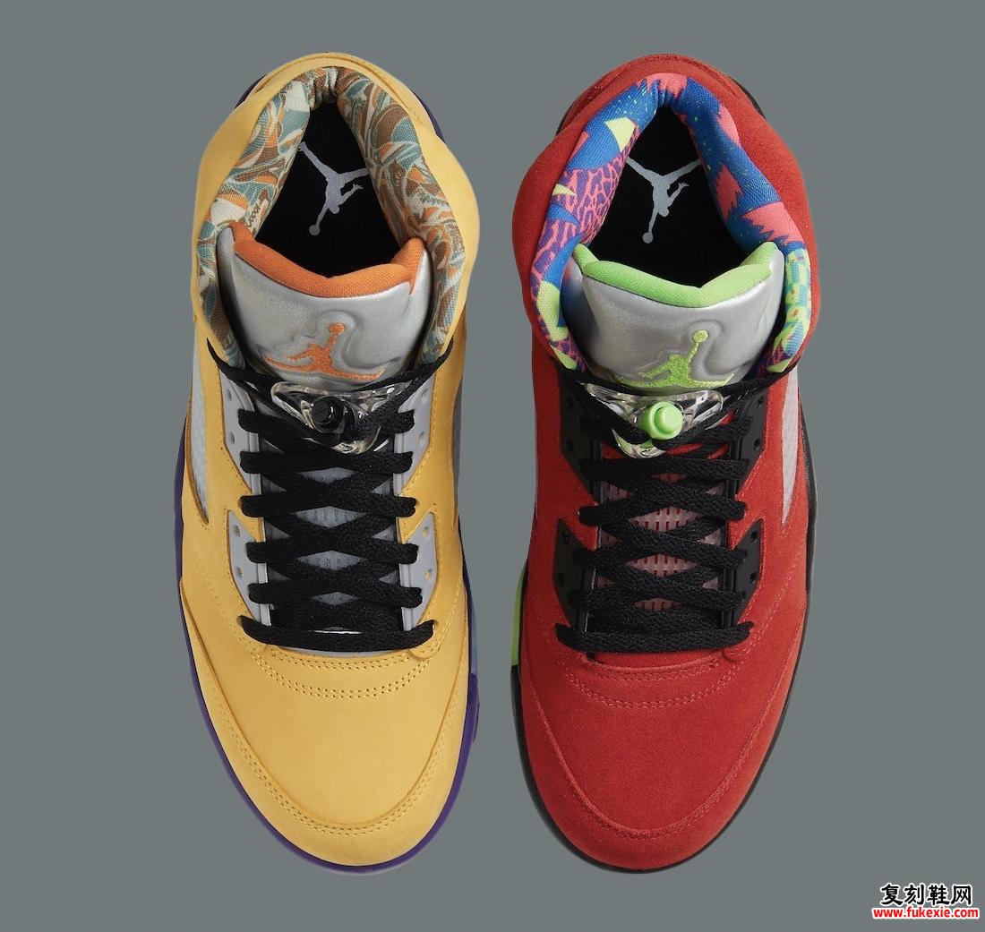 AIR JORDAN 5 SE “WHAT THE” 复刻版再现 值得期待 货号：CZ5725-700