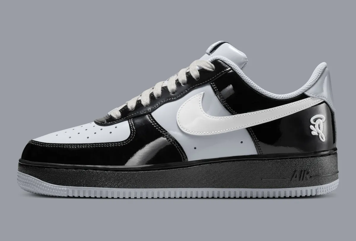 伦敦新贵Central Cee联名Nike AF1低帮黑灰限定款2026年2月发售135美元