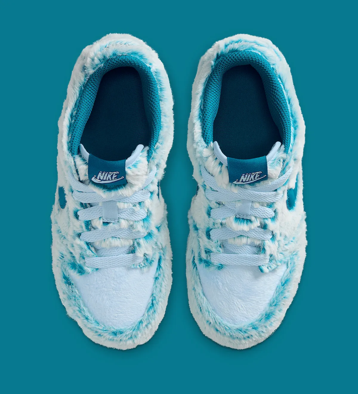 Nike Dunk Low “Abominable Snowman”毛绒雪怪主题Dunk Low携专属挂饰萌趣上市