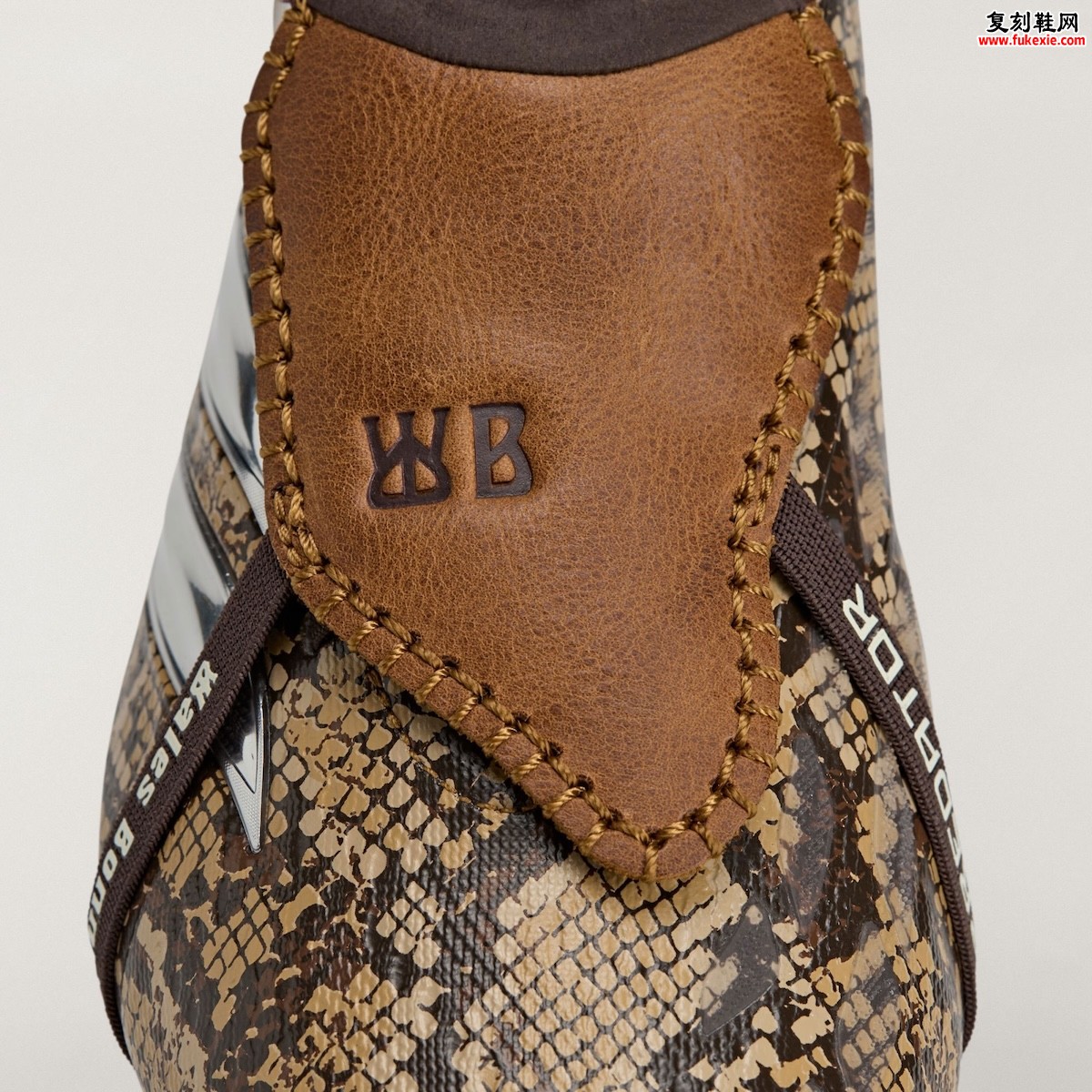 Wales Bonner x adidas Predator “Snakeskin”英伦才女Wales Bonner跨界重塑绿茵经典