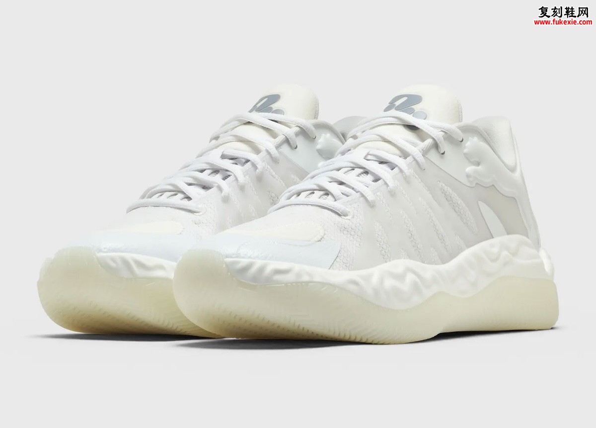 PUMA Hali 1 网面纯白 指纹 NITRO 中底 半透 TPU 巨形 PUMA 环踝 结构后跟 半透外底 低帮 2026缩略图