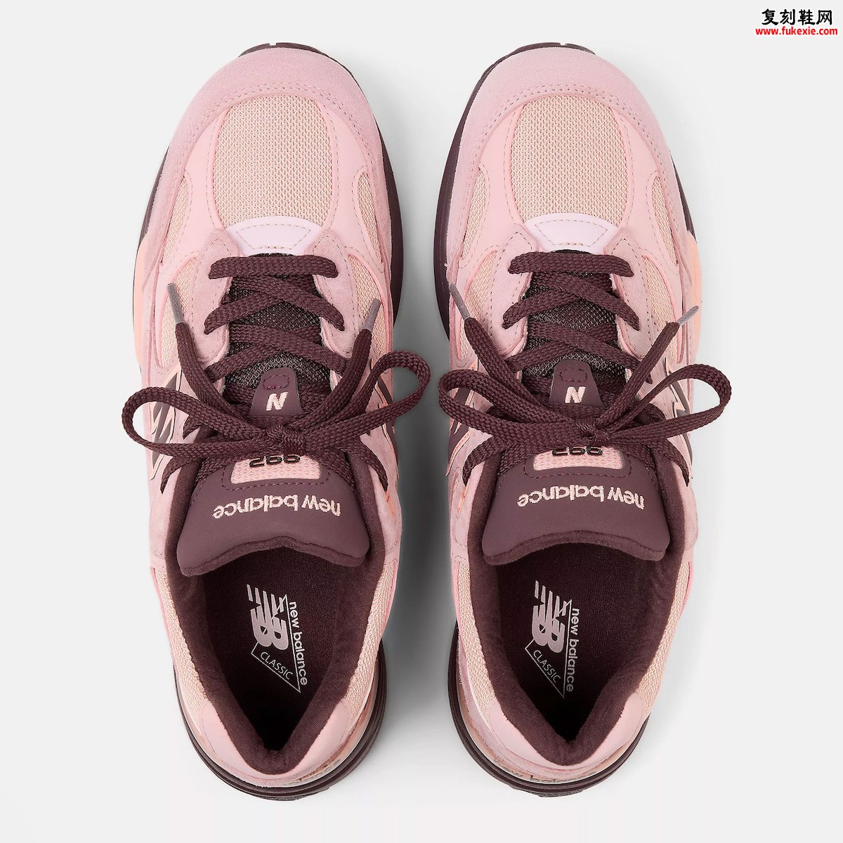New Balance 992美产Pink Chalk粉笔粉复刻评测:夏日极简美学与顶配ABZORB缓震科技全解析插图3 New Balance 992美产Pink Chalk粉笔粉复刻评测:夏日极简美学与顶配ABZORB缓震科技全解析