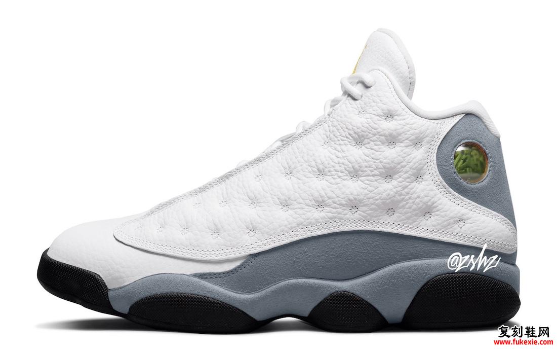 AIR JORDAN 13 “BLUE GREY” 2024 春季发售 货号：414571-170