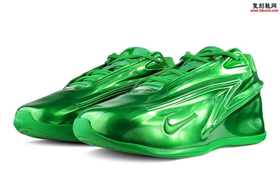 Nike KD 19 “Gorge Green”杜兰特KD19糖果系列新色「峡谷绿」全鞋统一绿色色调，9月6日发售$155