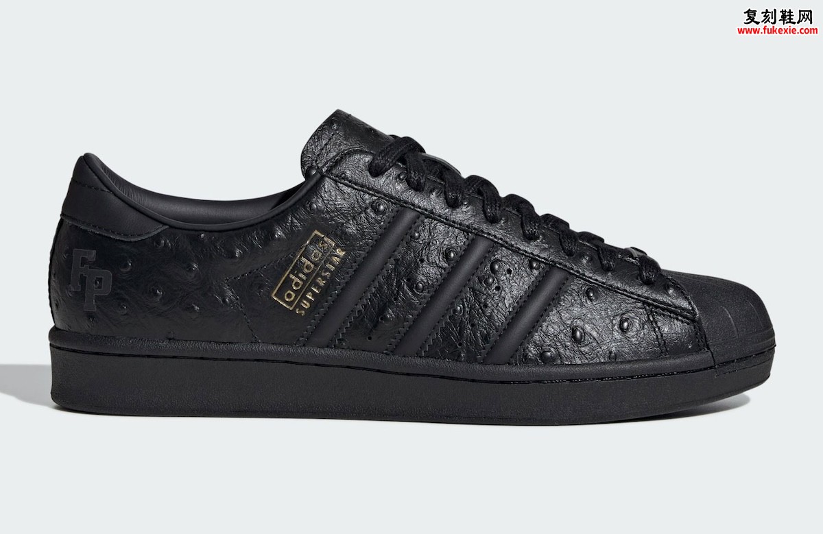 Footpatrol联名阿迪达斯Superstar二十周年纪念版 鸵鸟皮材质重塑经典