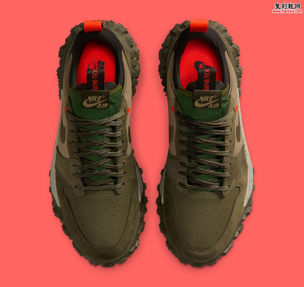 Air Jordan 1 Low Element Gore-Tex “Medium Olive”“中橄榄”配色发售在即 复刻鞋网深度解析户外机能新作