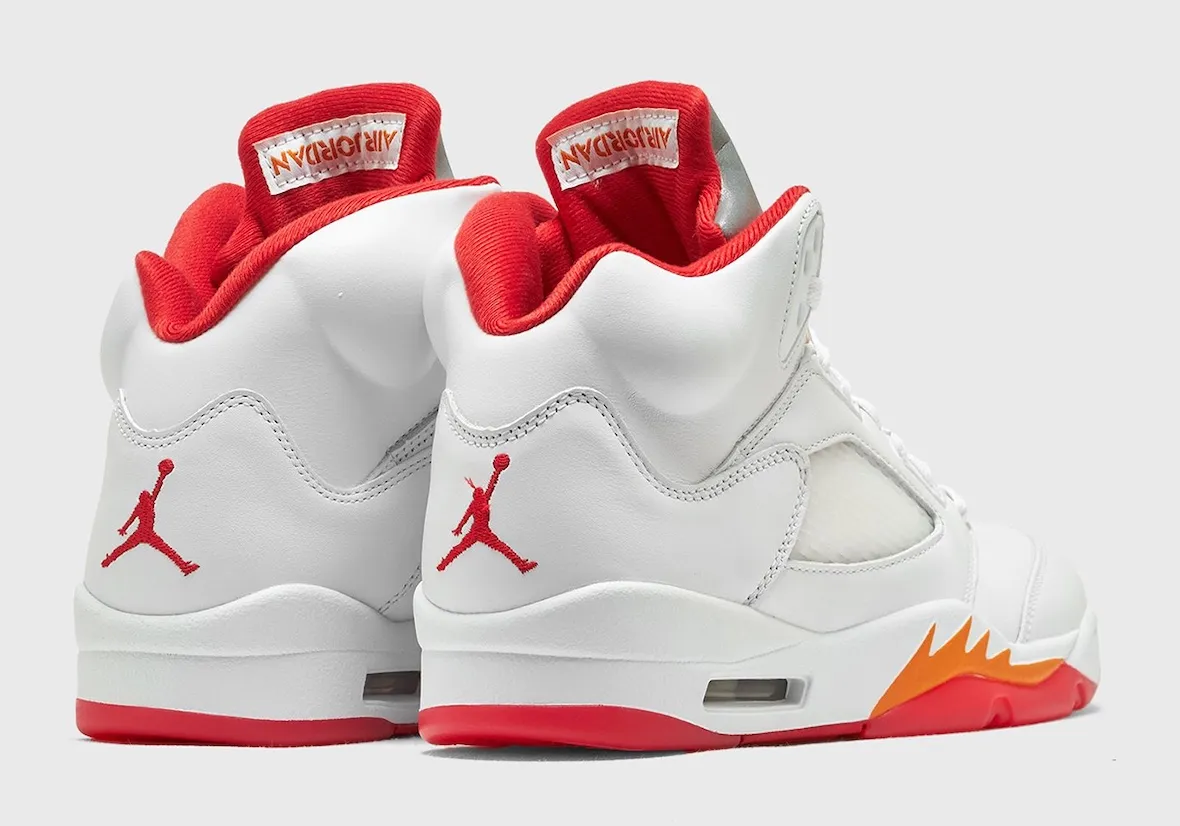 Air Jordan 5 “Sunset”致敬二十年前那道日落光芒！Air Jordan 5 女子专属橙红渐变配色9月25日回归